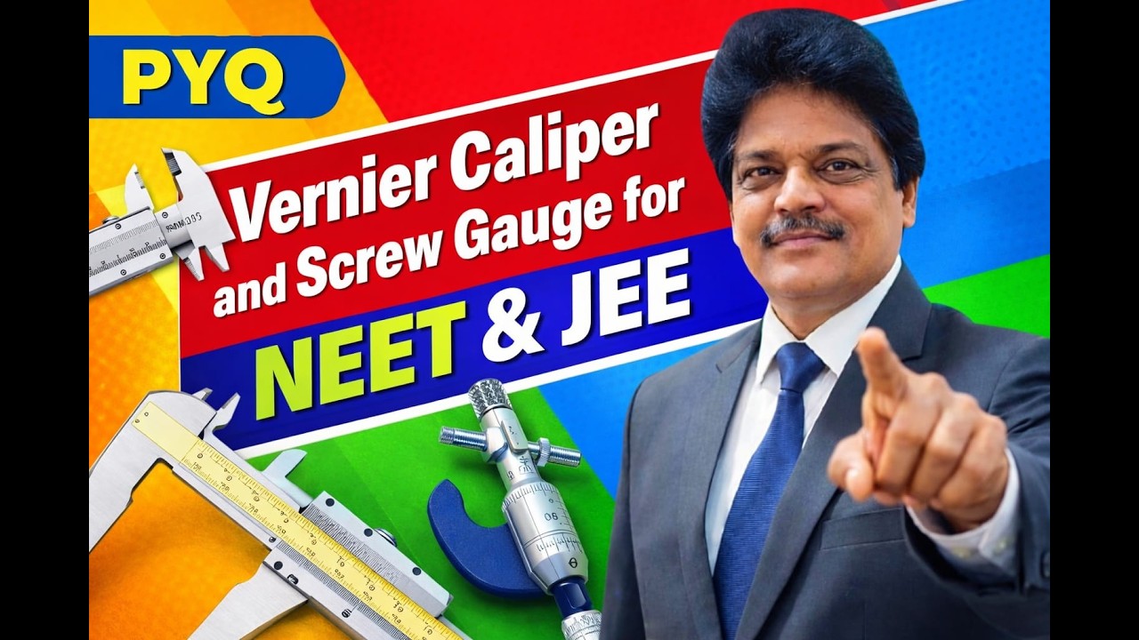 L-01 Vernier Caliper by Alok soti sir  ONE SHOT JUNOON CRASH COURSE #neetexam