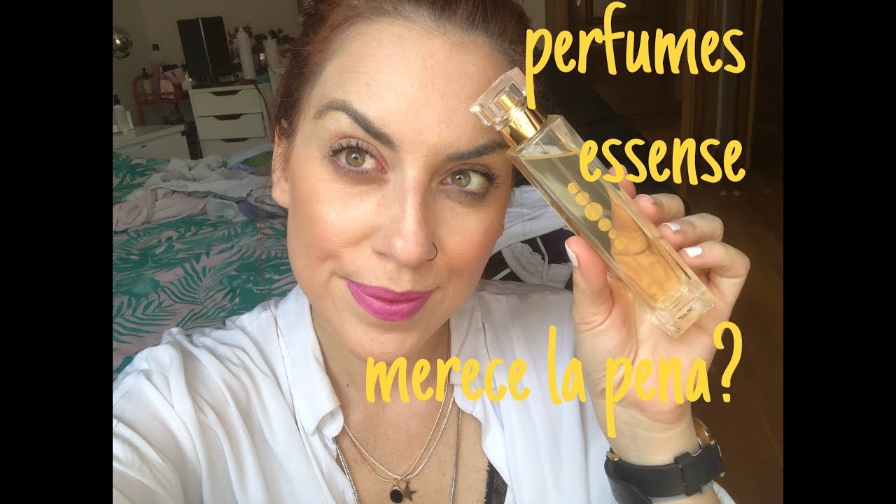 Probando perfumes essens