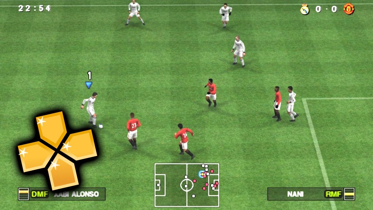 Pro Evolution Soccer 2013 PPSSPP Gameplay Full HD / 60FPS