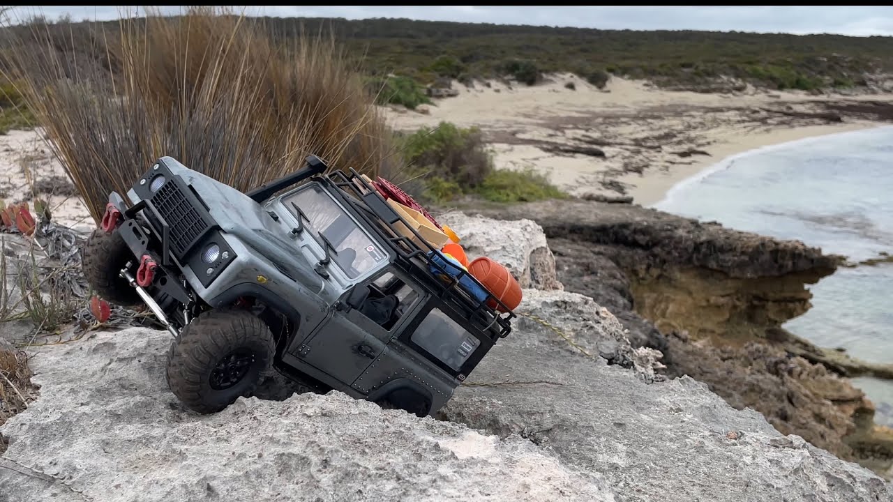1/12 Off Road RC | MN99S D90 #15 - Rocky Cliff Crawling