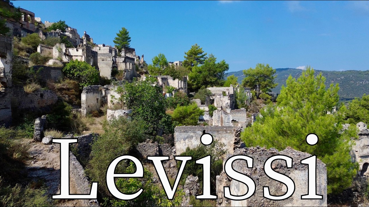 Kayaköy (Levissi), Mūgla, Türkiye - by drone [4K]. #ghosttown