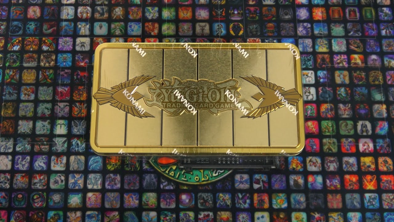 Opening - Gold Sarcophagus Tin