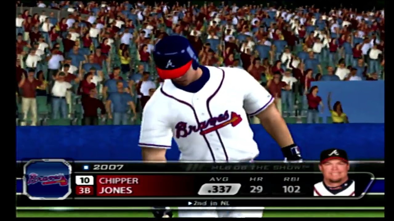 MLB 08 The Show Braves vs White Sox