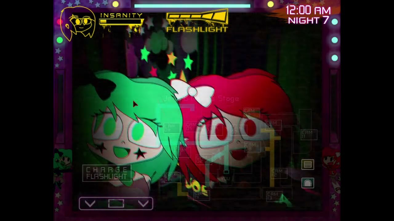 Five Nights at The AGK Studio 4 Rebranded | Custom Night [No Boys Allowed] Secret Cutscence