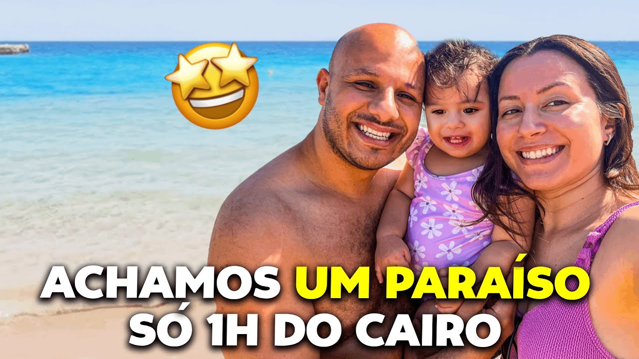 DESCOBRIMOS UM PARAÍSO A 1h DO CAIRO!😱 Sokhna Parte 1