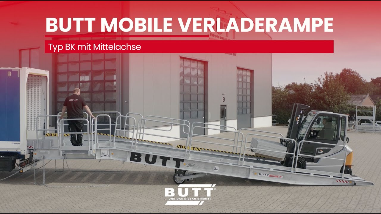 Mobile Verladerampe BK Mittelachse | butt.de