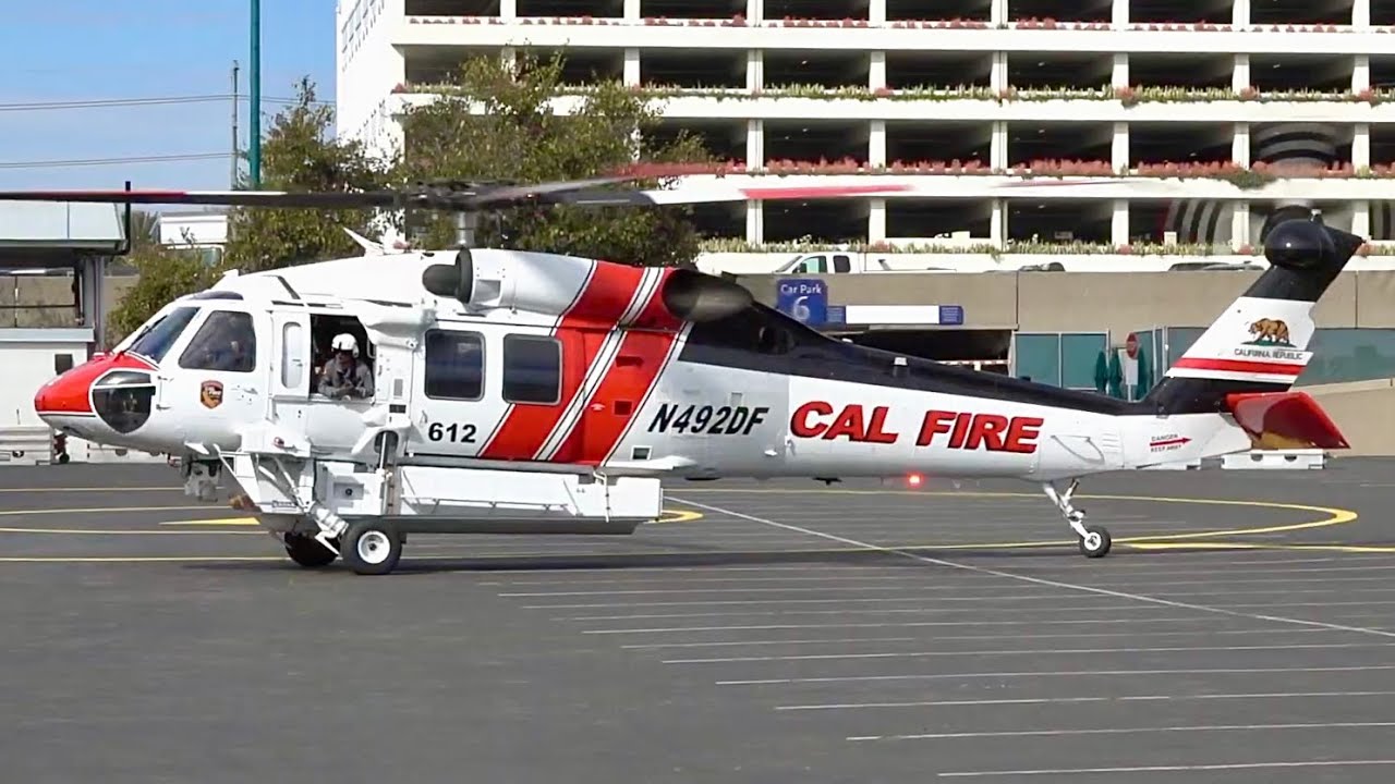 Amazing Sikorsky S‑70i CAL FIRE Landing | Heli‑Expo 2024 Exclusive Footage