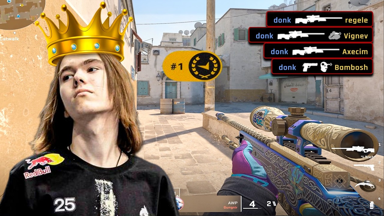 donk 34 Kills Against Good Opponents | #1 FACEIT