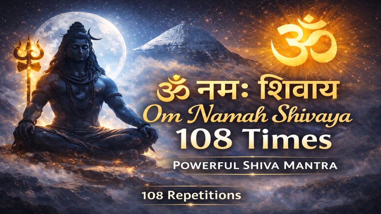 Om Namah Shivay 1 Hour | ॐ नमः शिवाय मंत्र 1 घंटा | Shiva Mantra Chanting | Har Har Mahadev