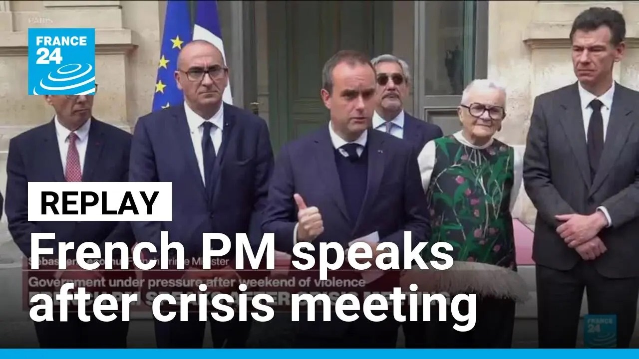 REPLAY: French PM speaks after crisis meeting &bull; FRANCE 24 English