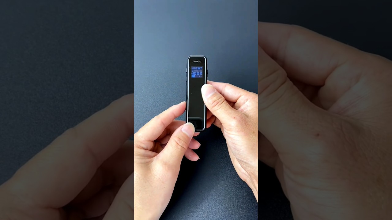 HD Voice Recorder &ndash; Works 10 Days & Nights, One-Click Recording! 🎤✨