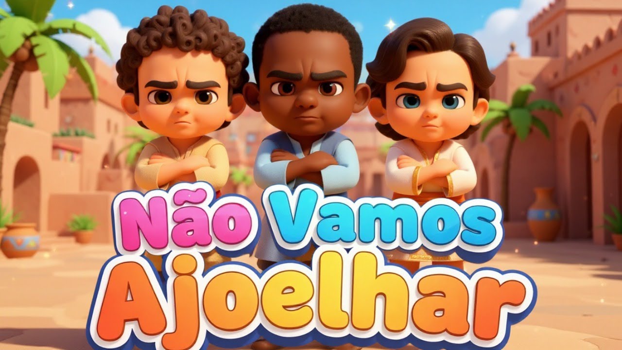 A Fornalha Ardente | História Bíblica Infantil em Música | Turminha do Criador