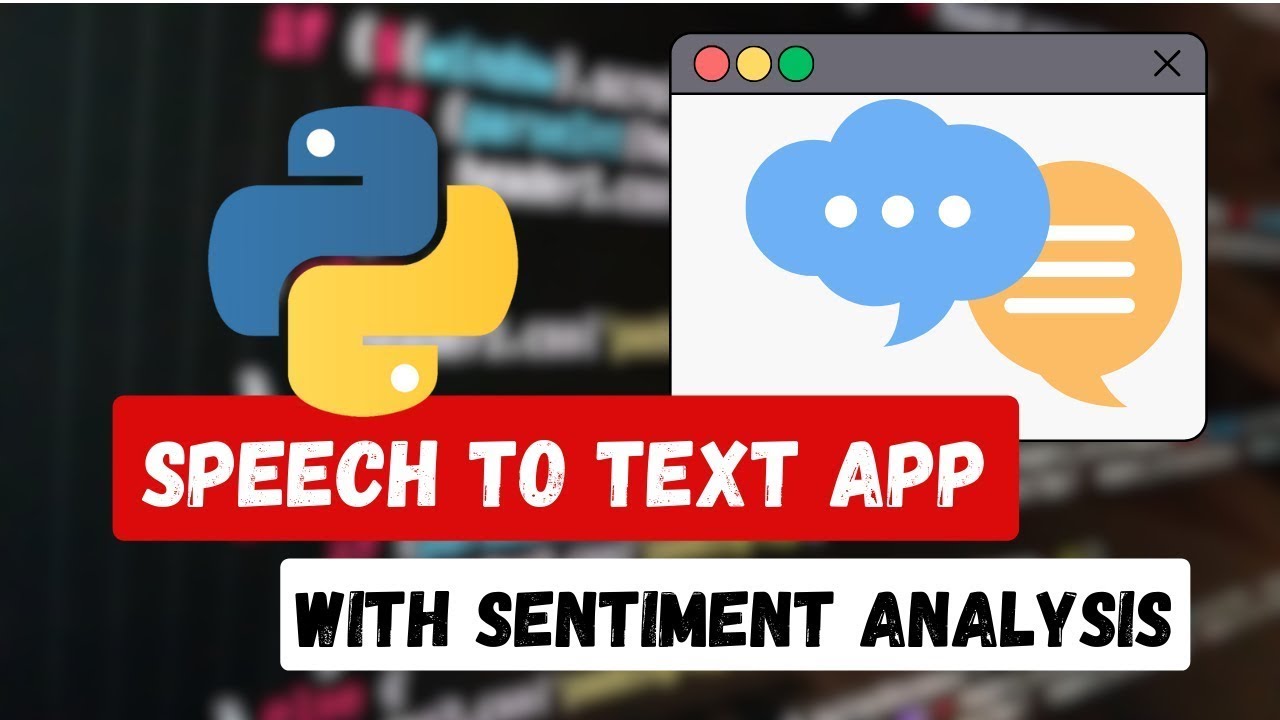 How I Built a SPEECH Recognition Desktop Application | Python GUI Tutorial | Code with Josh