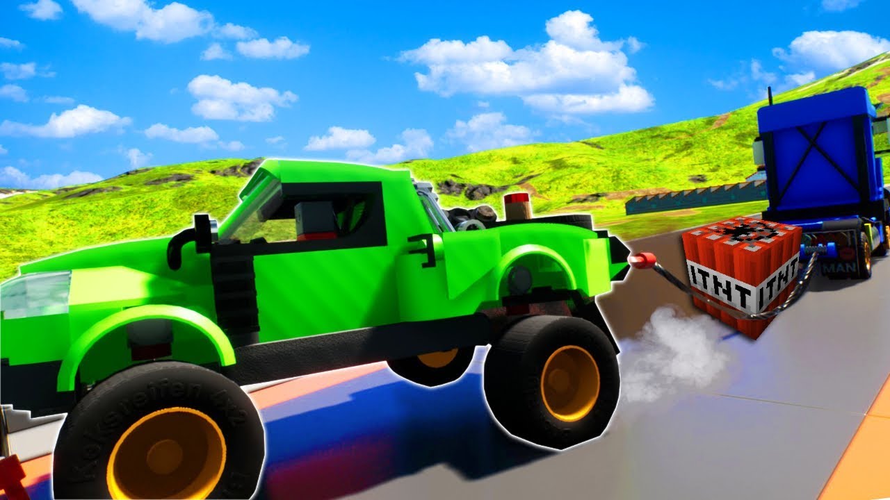 Tug of War BATTLE in Lego City of Brick Rigs! (Brick Rigs Multiplayer Gameplay & Roleplay)