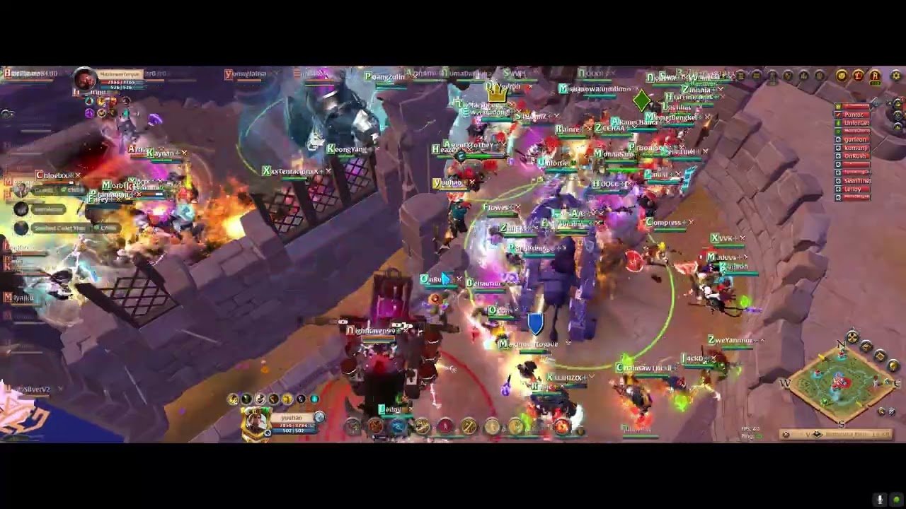 ALBION ONLINE | AFTERMATH VS TOPSPIRE (REALMBREAKER) | CASTLE