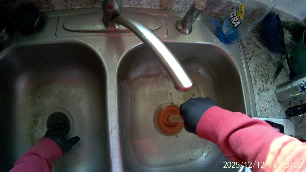 SERVICE CALL 4 KITCHEN SINK BACKED UP
