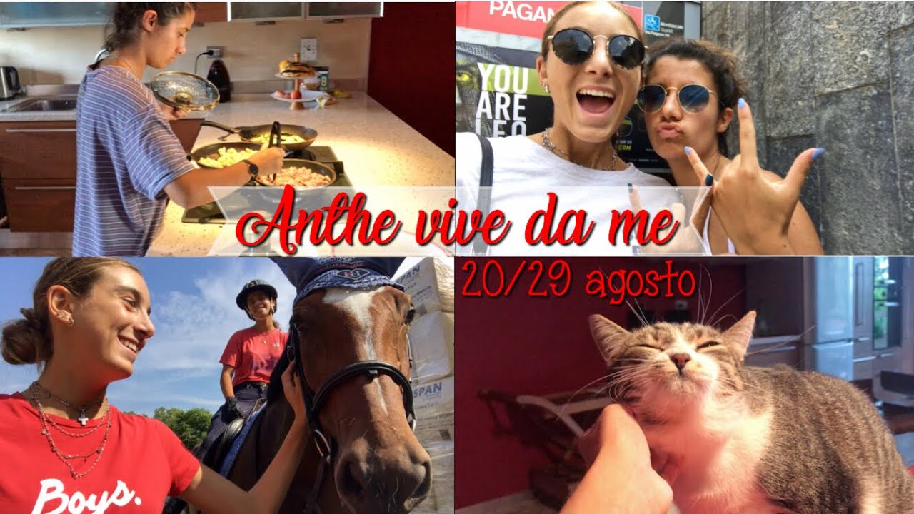 Anthe vive da me | Vlog convivenza 20/29 agosto | Pernilla Iperti