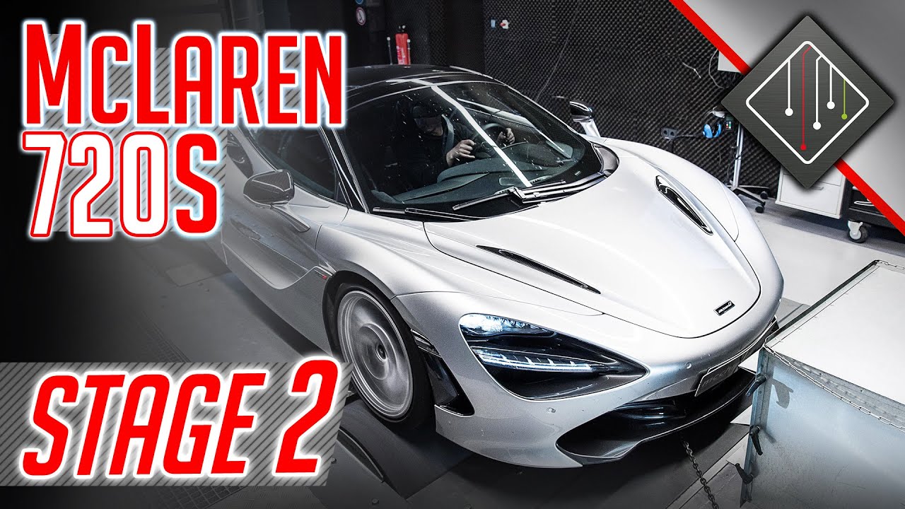 McLaren 720s | Stage 2 | Dyno - Logs - 100-200 km/h | mcchip-dkr