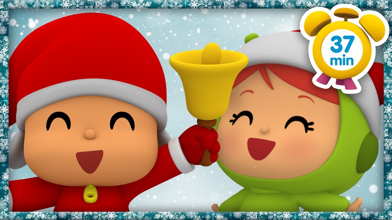 🎅🏻 CANCIONES INFANTILES de POCOYÓ 🎅🏻 - Dulce Navidad [ 37 min ] | Caricaturas y dibujos animados