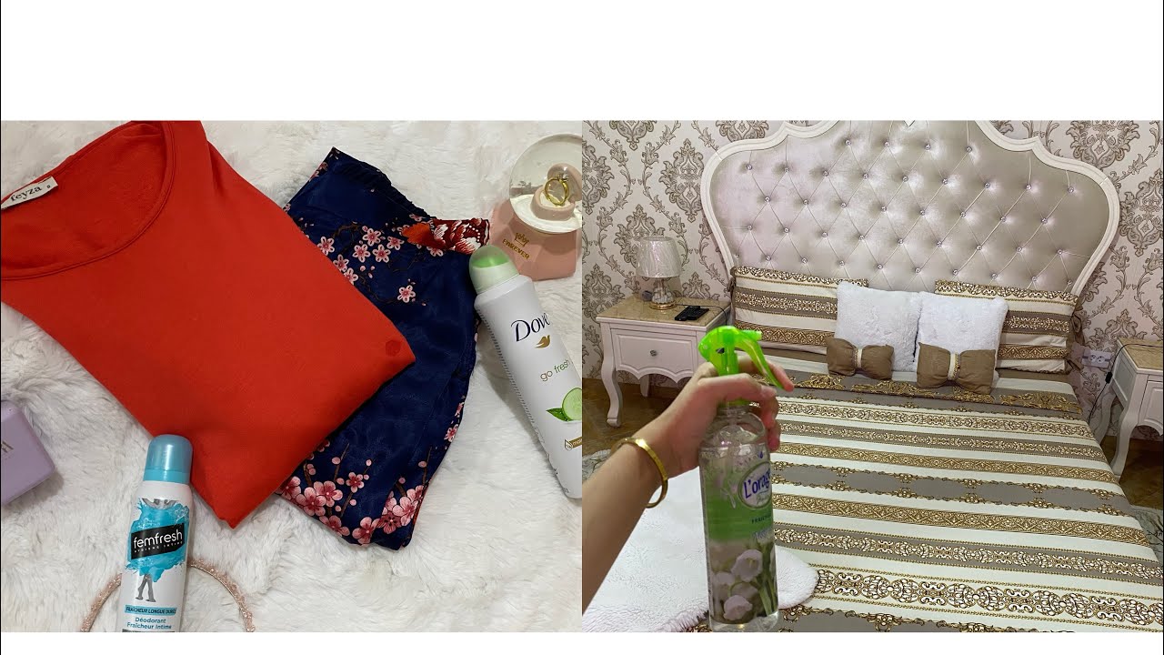 روتين عروسة ساكنة وحدها😍كيفاش نجوز نهاري شركتكم سهرة خفيفا😘