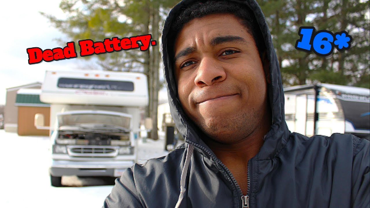 SURVIVING A BLIZZARD IN A RV. #rvlife #snowstorm