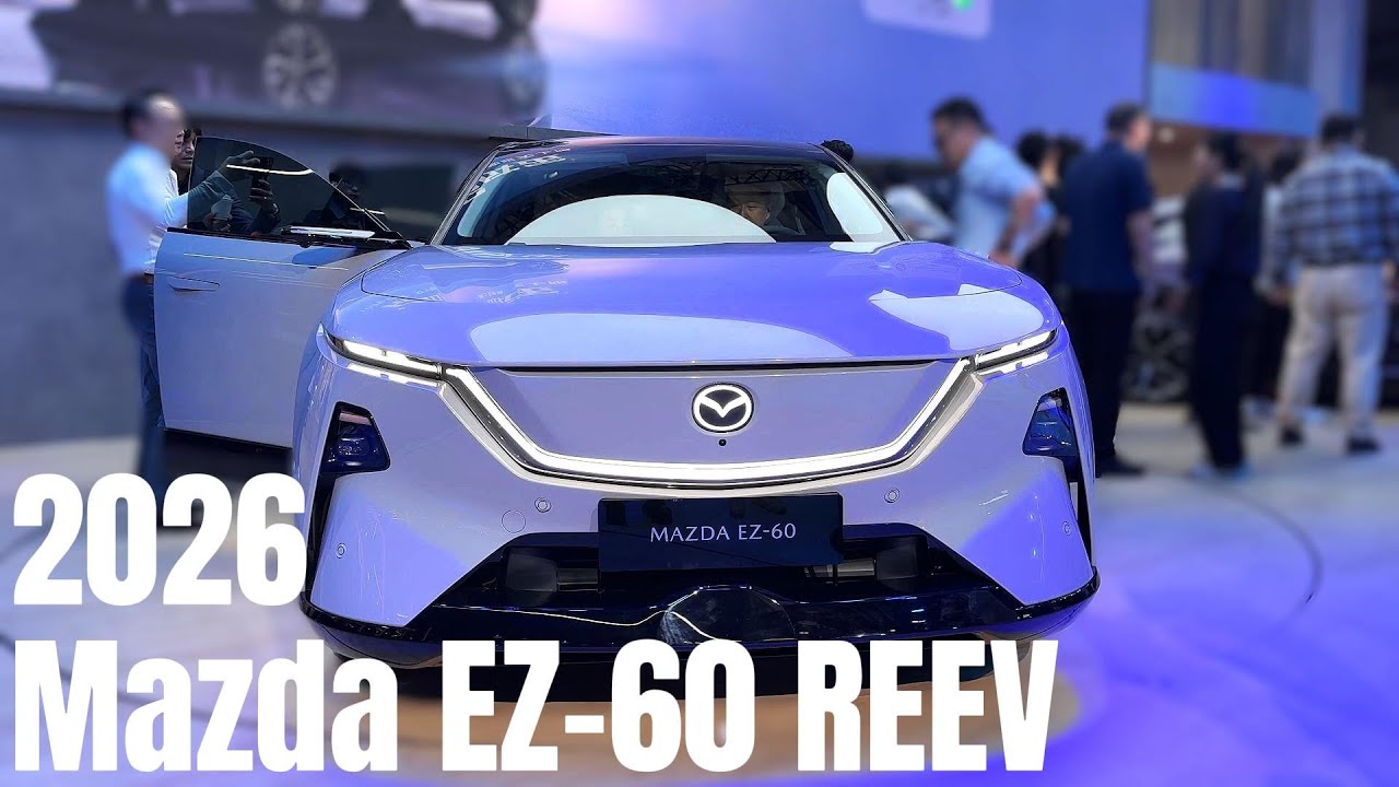 2026 Mazda EZ-60 REEV FirstLook Walkaround—Shanghai Auto Show 2025 | 4K