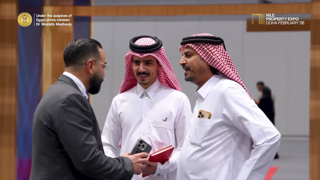 Another successful day at Nile Property Expo – Doha 2026.