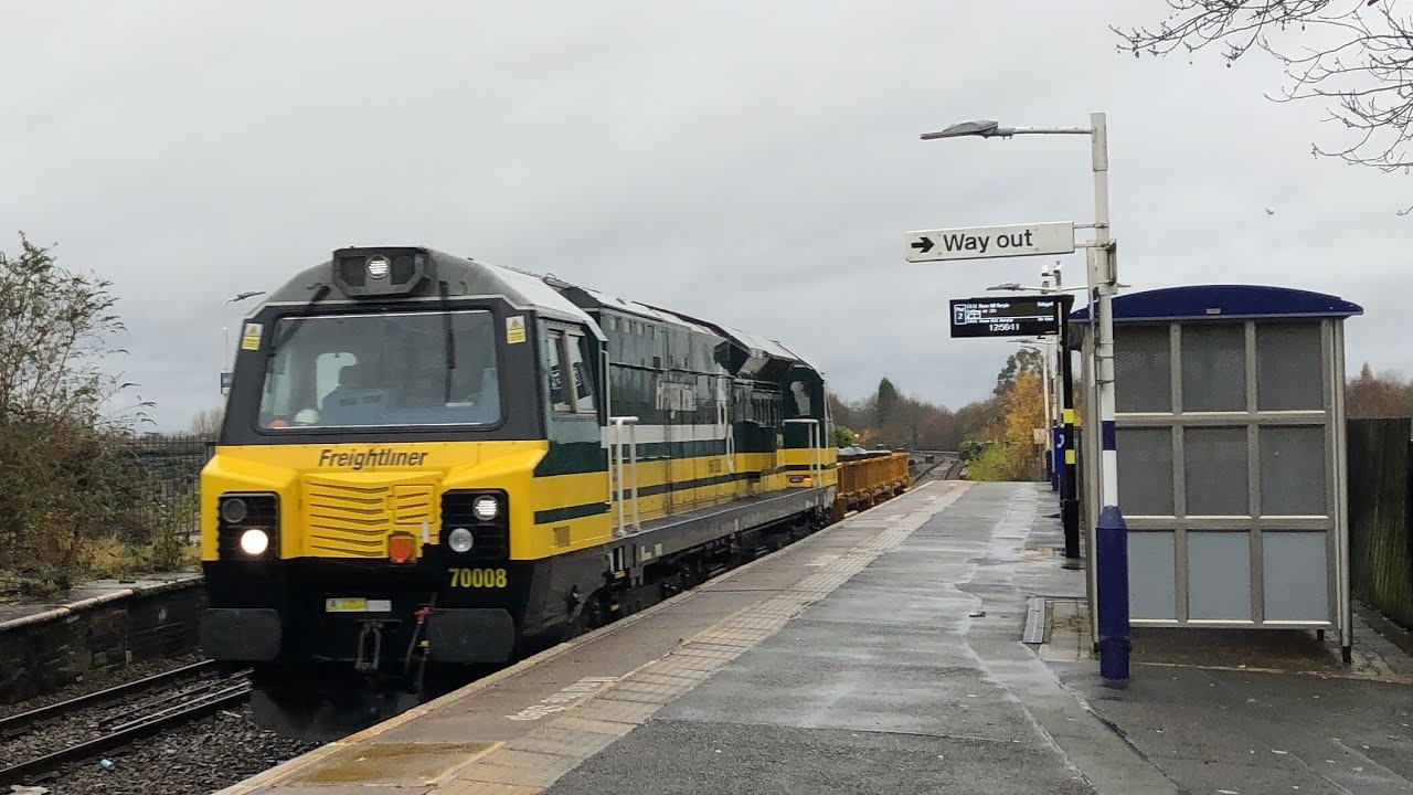 Autumn Freight Workings 2025 FT 60026 66623 70008 70020 