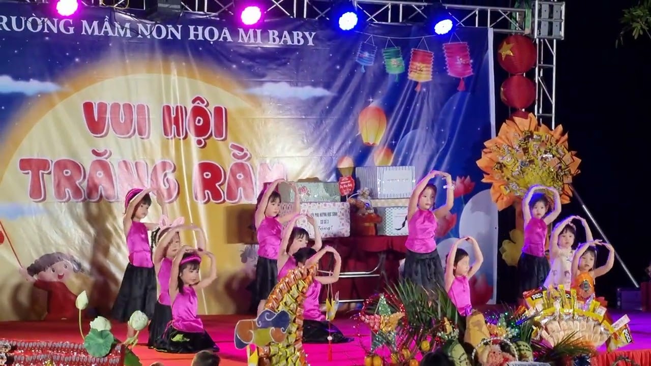 Chuột múa trung thu lớp 5t