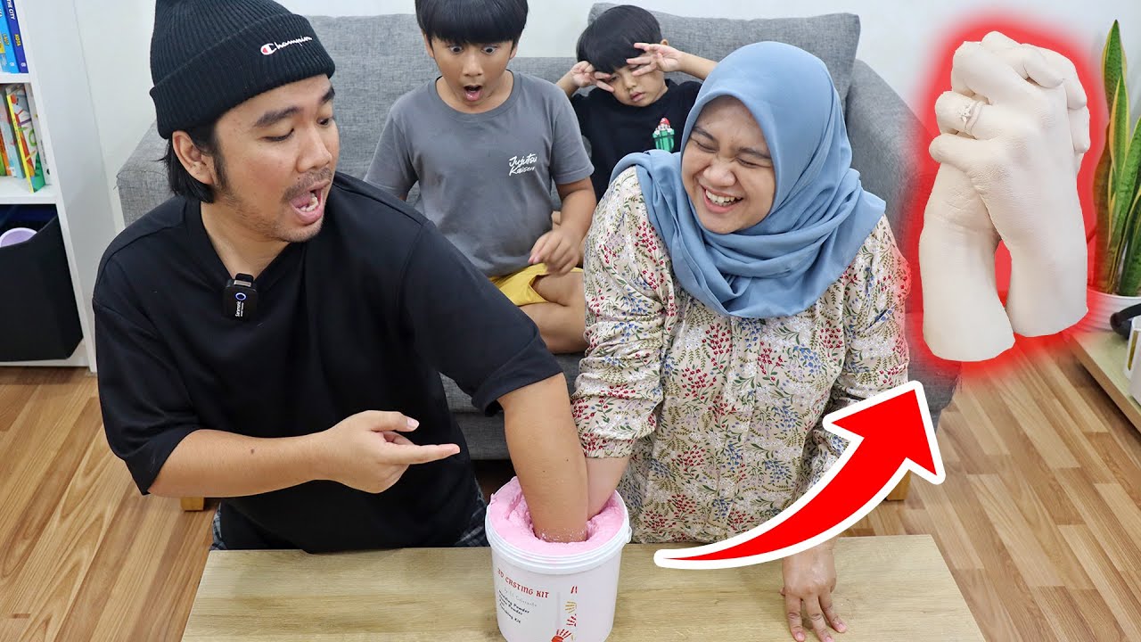 Nyobain Bikin 3D Handcasting | Keluarga Ziyan