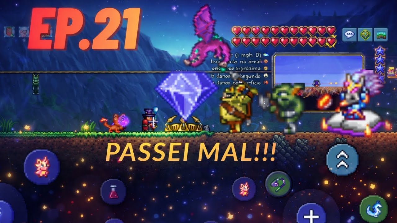 TERRARIA MASTER- ENFRENTEI OS ANCIÃOS!!! SUMMONER #21