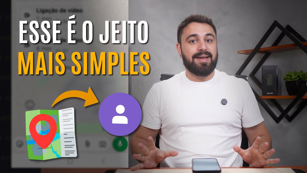 COMO ENVIAR A LOCALIZAÇÃO PELO CELULAR