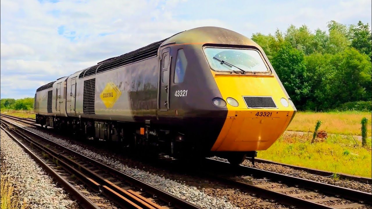 Colas Rail Class 43 - 43321 43357 - 0Z44 Derby R.T.C.(Network Rail) to Derby R.T.C.(Network Rail)