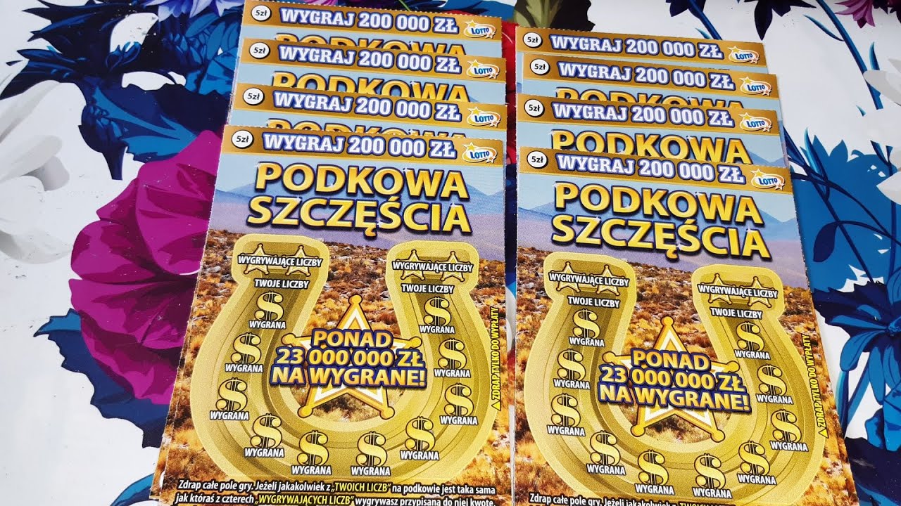 Premiera zdrapki 0772 Podkowa Szczęścia 🍀💲👍👏😍🥰😘😀