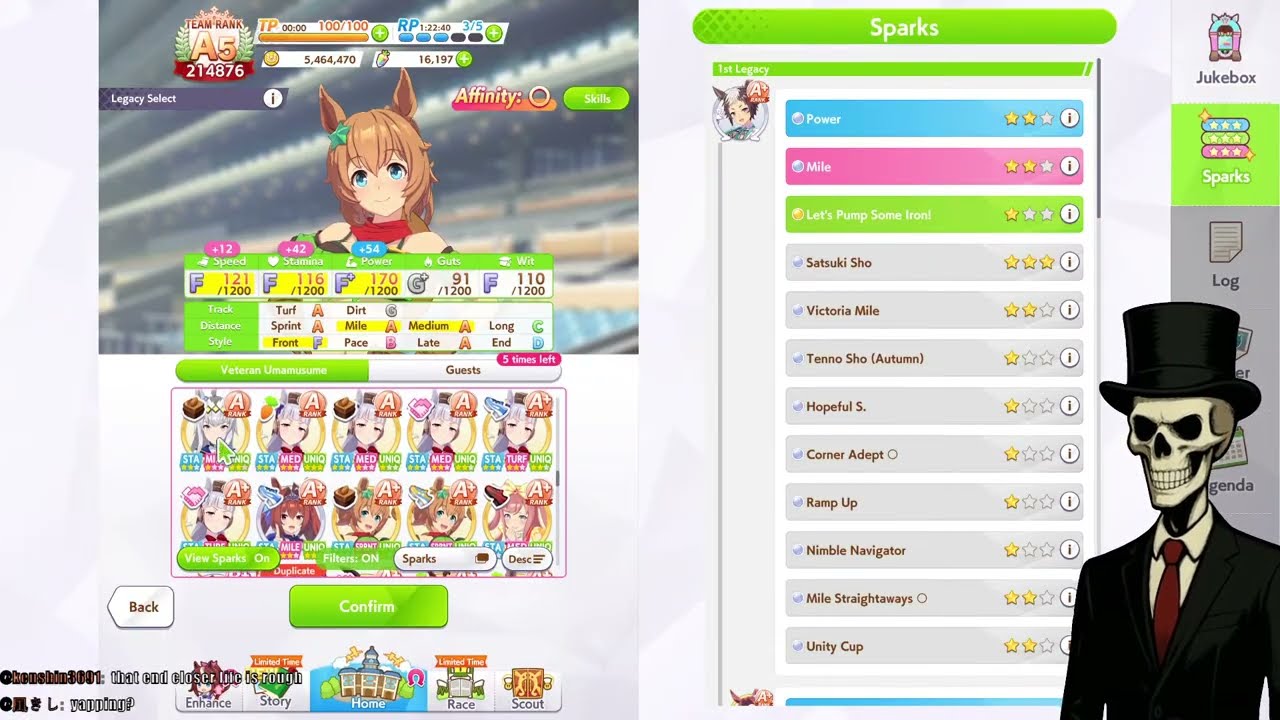 【Umamusume: Pretty Derby】Fixing up my Team Trial Umas | Chillin & Yappin' | Day 2