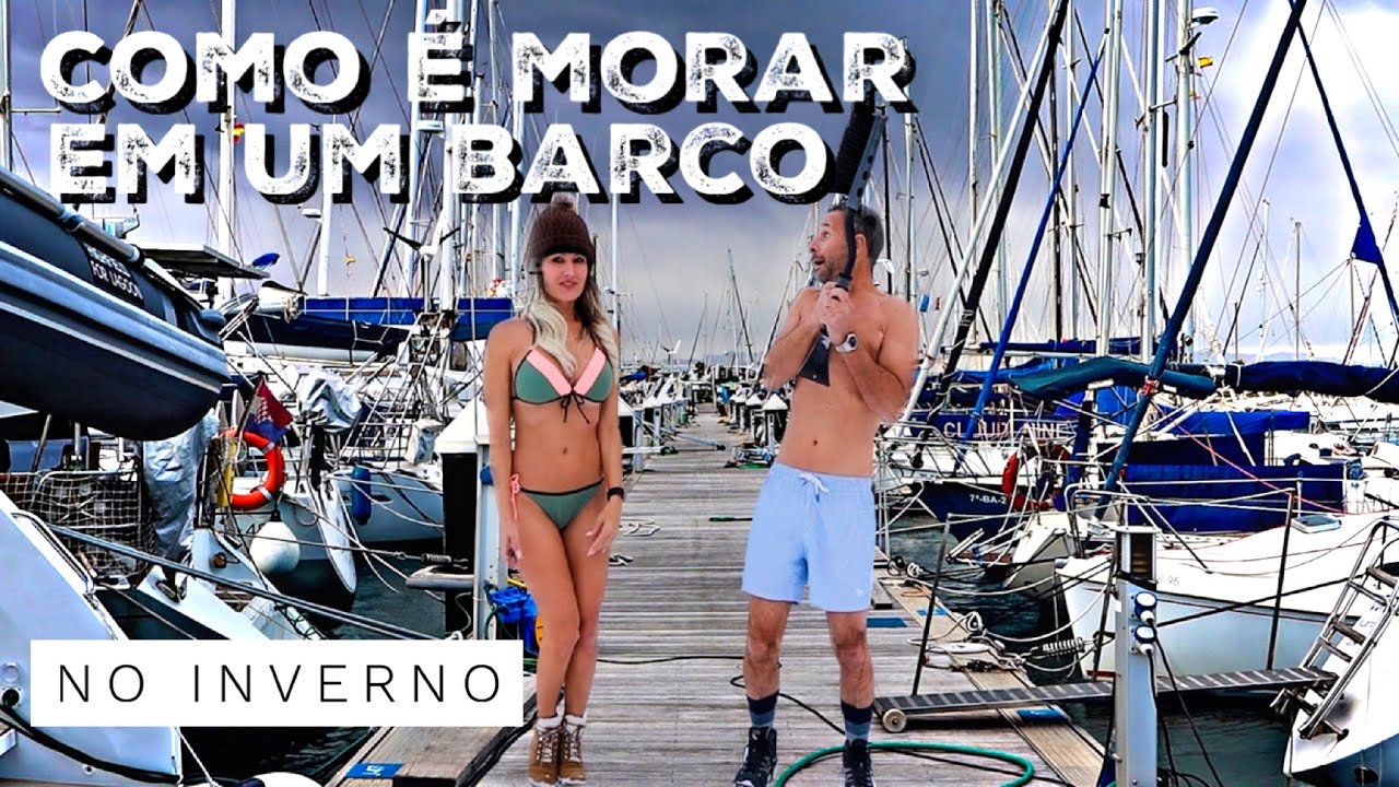 COMO É MORAR EM UM BARCO NO INVERNO NA EUROPA I Ep 90
