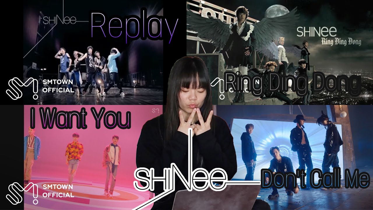 1st Time Reacting to Shinee (Replay, Ring Ding Dong, I Want You & Don't Call Me)