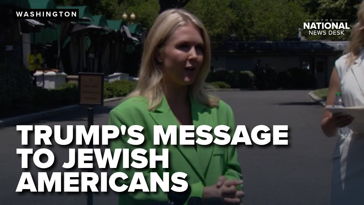 Trump's message to Jewish Americans after Boulder terror attack
