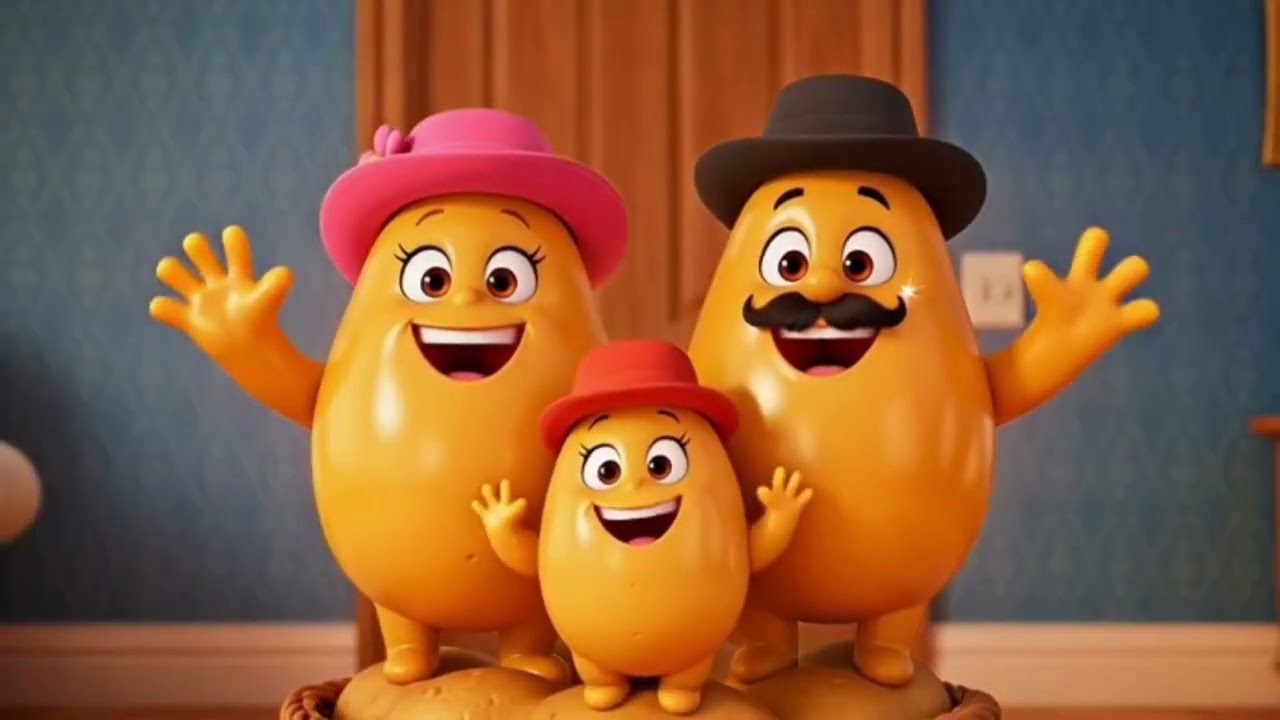 Potato Family @ Baby Thamizh Tots‬ Nursery Rhymes & Kids Songs