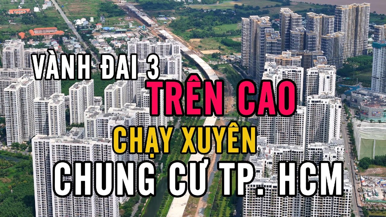 Hình ảnh mới nhất 14 km cầu cạn Vành đai 3 TP.HCM sắp về đích.