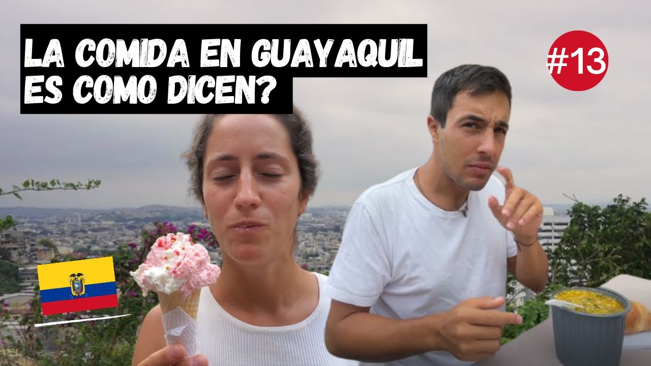 🇦🇷 Argentinos Prueban COMIDA TÍPICA GUAYACA🦐🤤, Ecuador 🇪🇨 - 🌎 Ep.13
