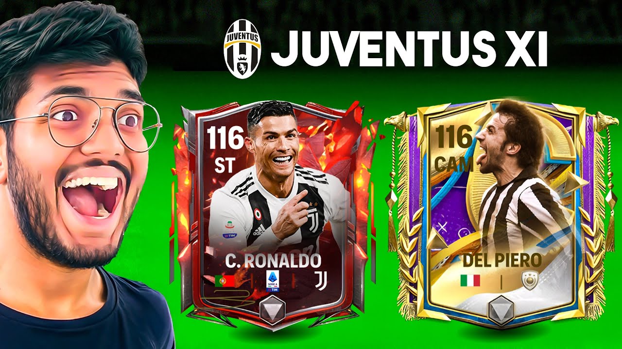 Highest Rated JUVENTUS Squad in FC MOBILE!