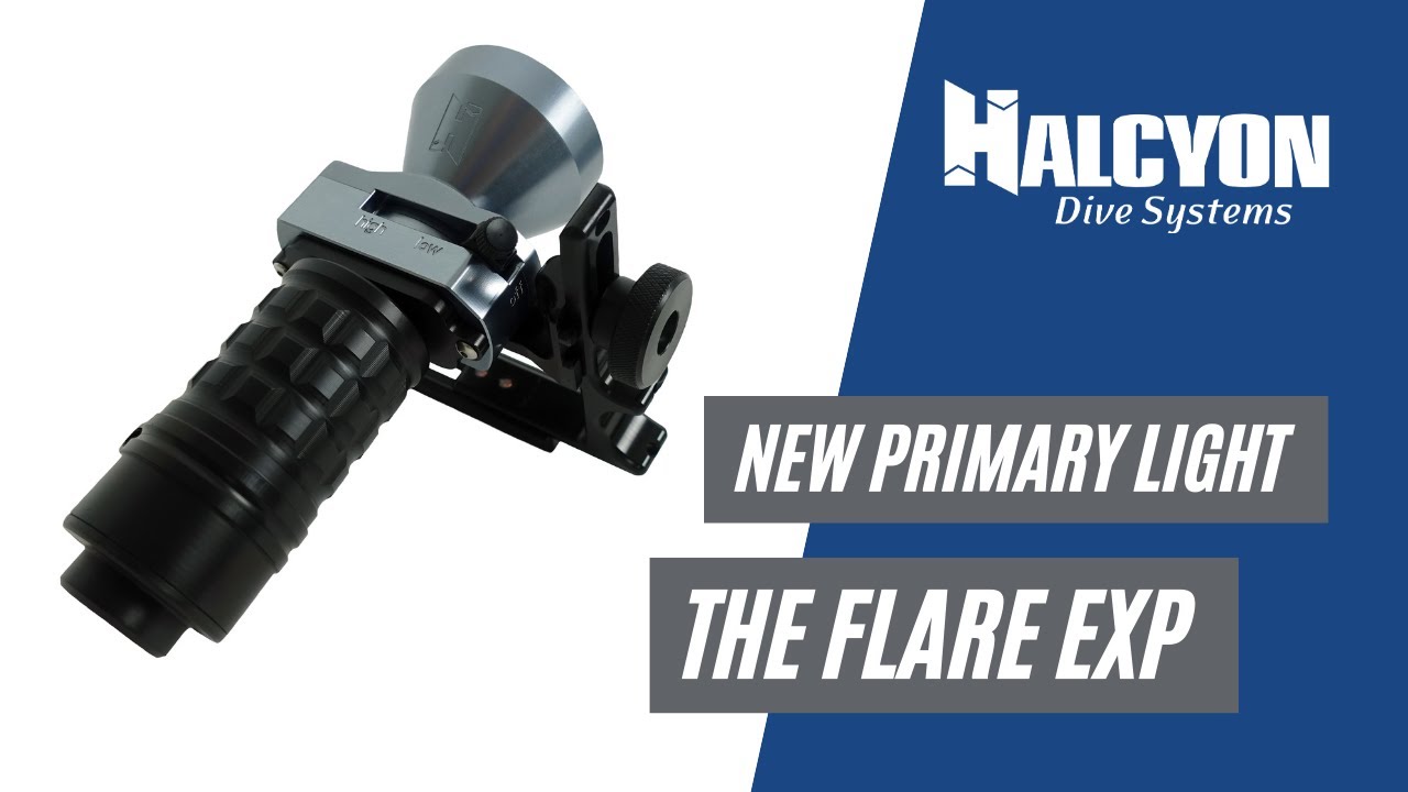 Flare EXP Primary Light | Halcyon Dive Systems