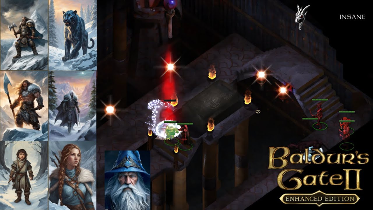 Can Drizzt and the Gang Beat Kangaxx the Demilich in Baldur's Gate 2?