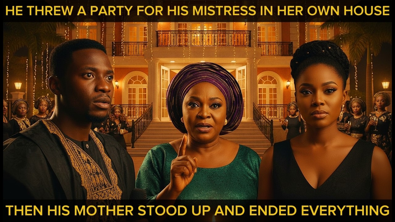 Husband Threw a Luxury Housewarming for His Mistress—Until His Mother Revealed the Real Owner Was...