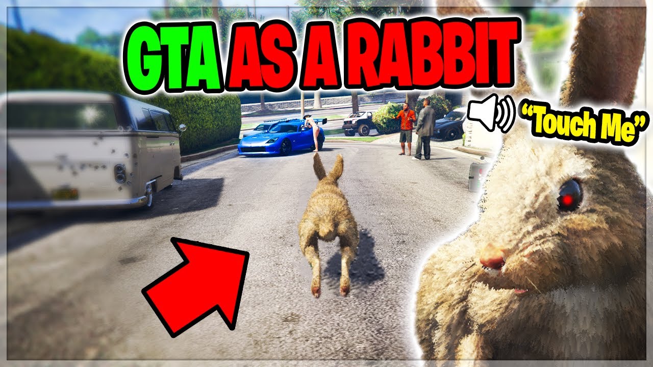 KILLER RABBIT Takes Over Entire City on GTA 5 RP!!