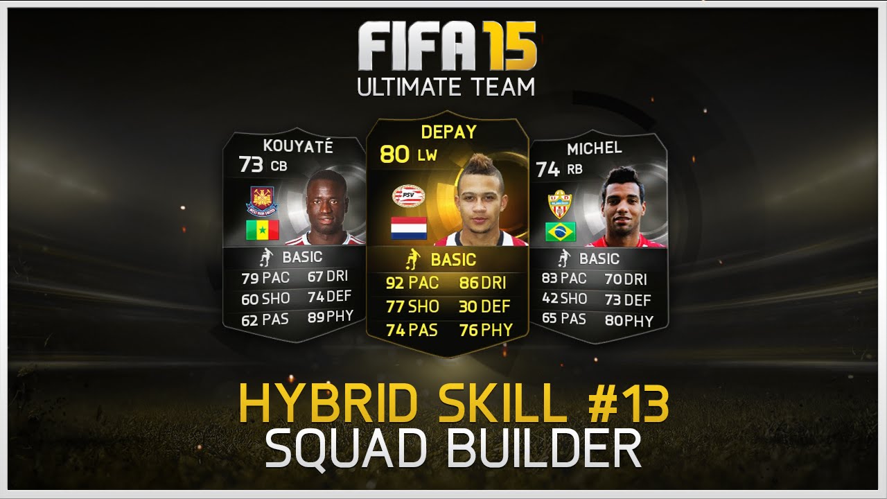 FIFA 15 - Hybrid Skill Squad Builder #13 ft. IF Depay