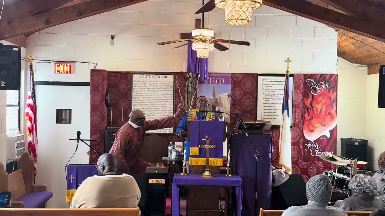 Reverend LD Lewis -( No Crystal Stair ) -{ Hebrews 11 1-3 }
