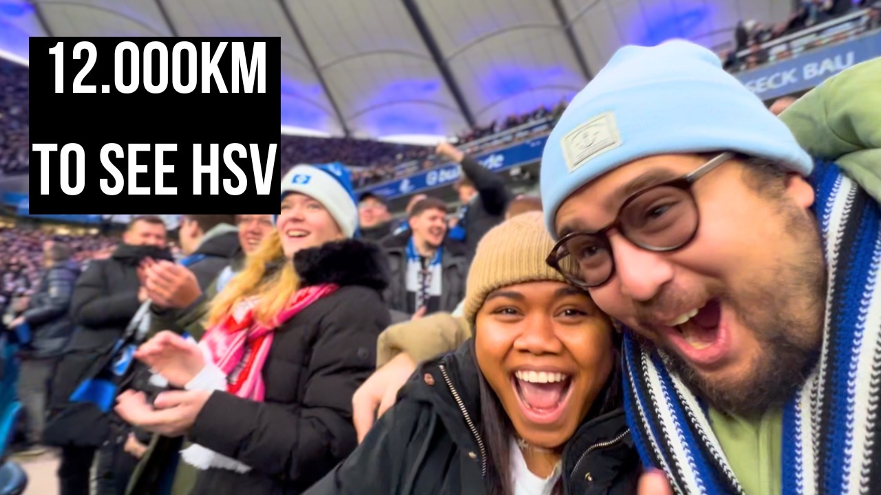 Introducing My Indonesian Girlfriend to HSV’s Football Magic 🏟️⚽