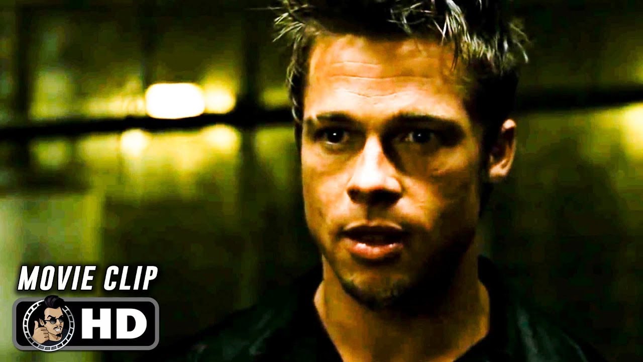 FIGHT CLUB Clip - First Rule (1999) Brad Pitt